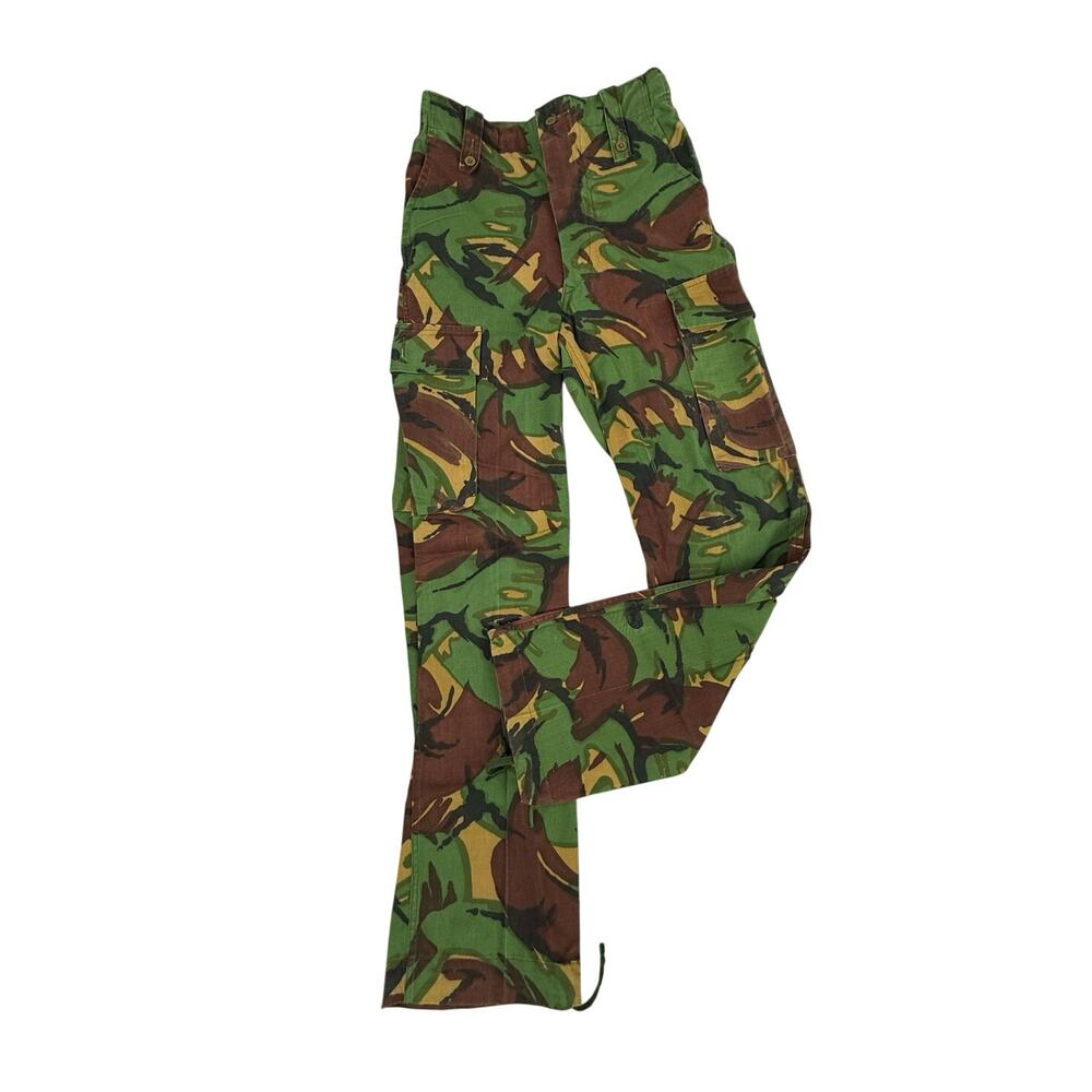 British Army Combat Trousers Authentic DPM Woodland Camouflage Camo Vintage 1960